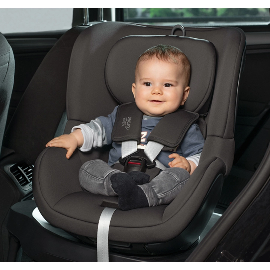 Britax Römer Kindersitz Dualfix 3 i-Size Graphite Marble inklusive Flex Base 5Z