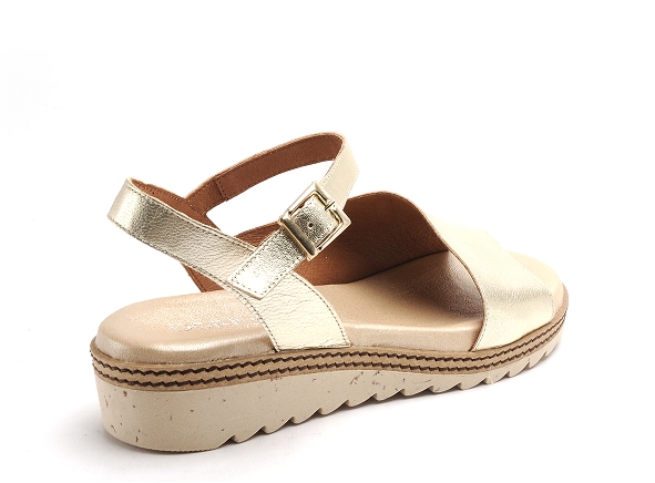 Dorking nu pieds plats femme d8771 tx or