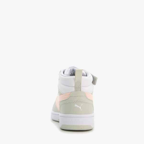 Puma Rebound V6 Mid meisjes sneakers grijs