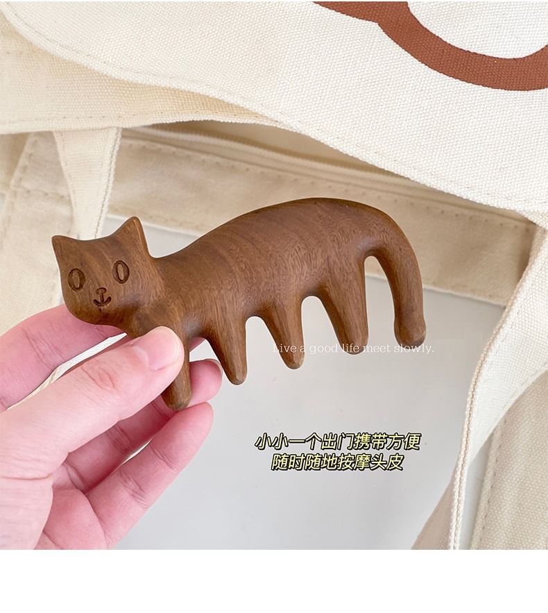 Miumi - Houten massagekam (verschillende ontwerpen)