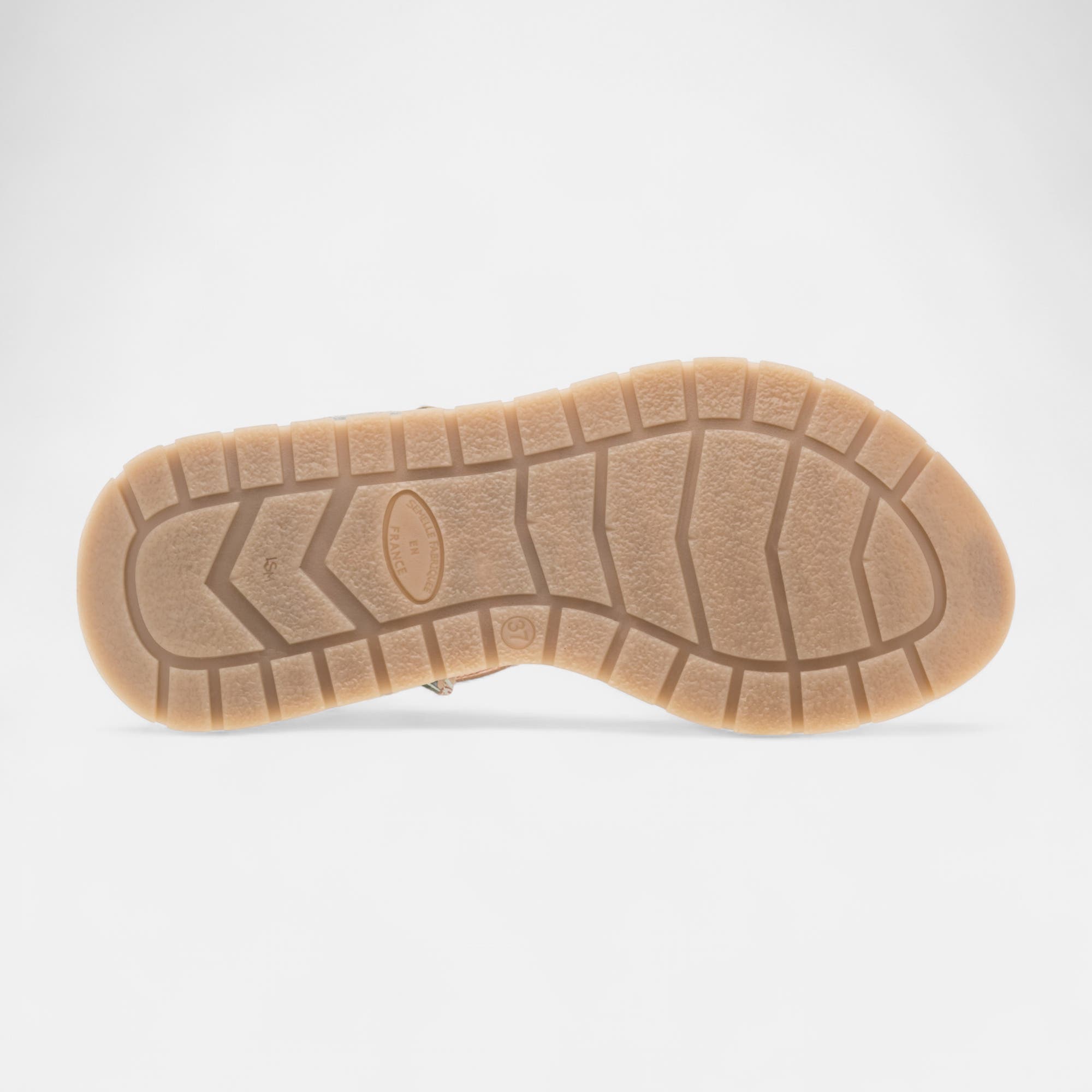 Sandales Femme en cuir multicolore