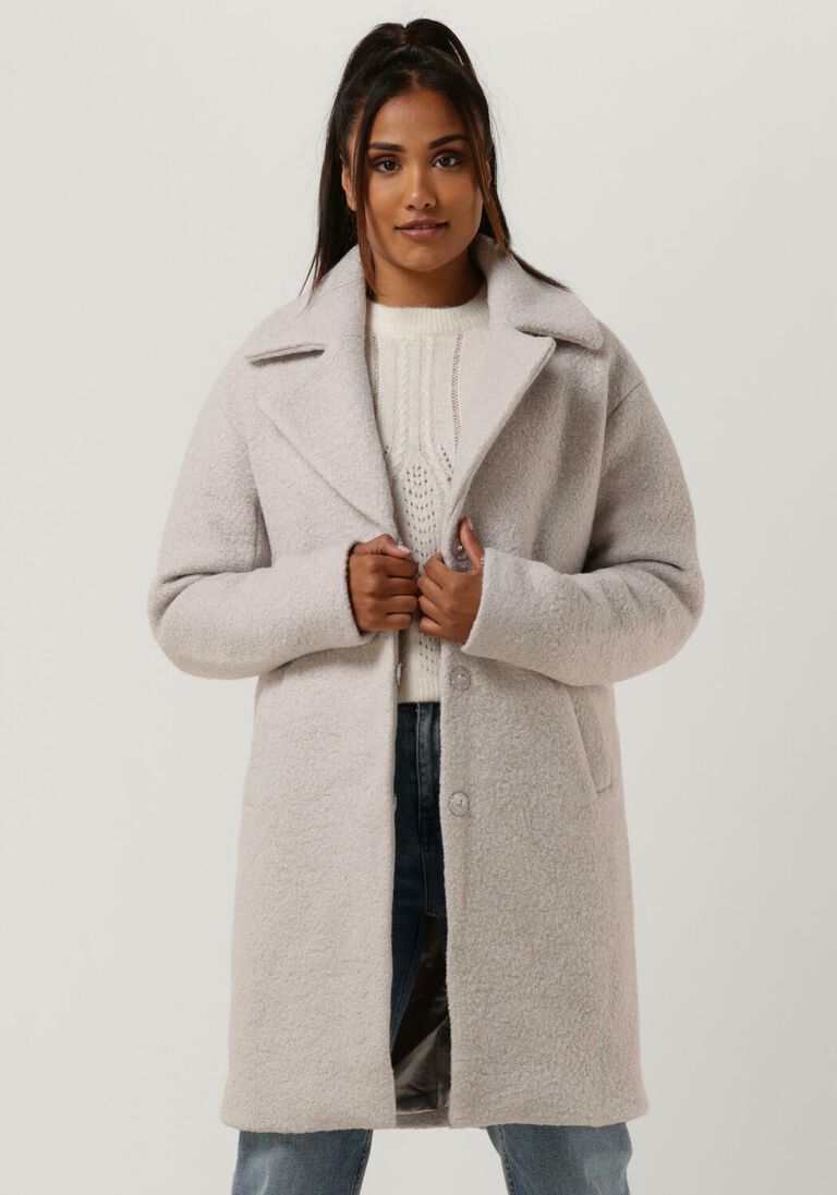 Y.A.S. witte y.a.s. mantel yastera wool mix coat