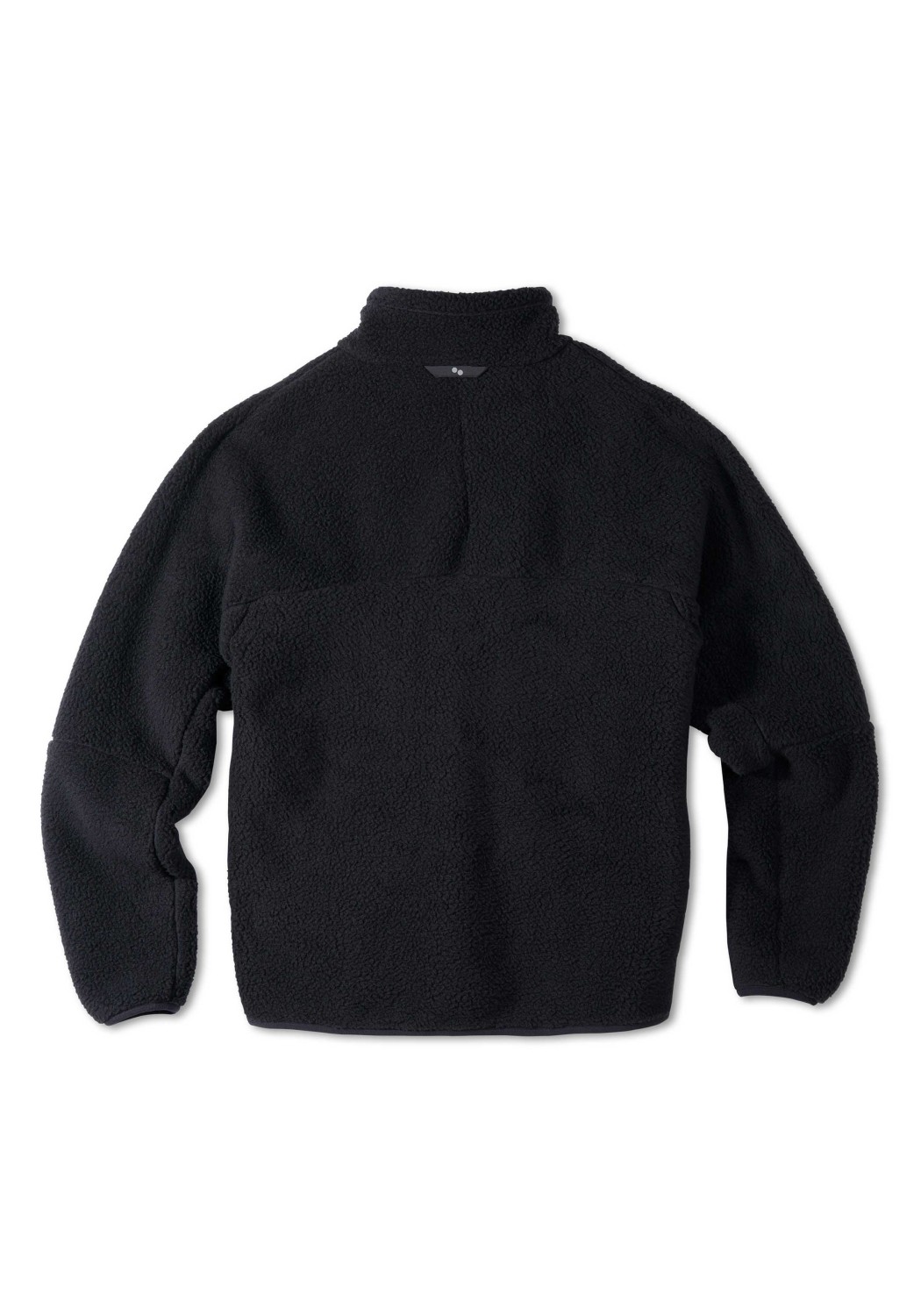 Pinqponq Herren-Fleecejacke Fleece Jacket Peat Black