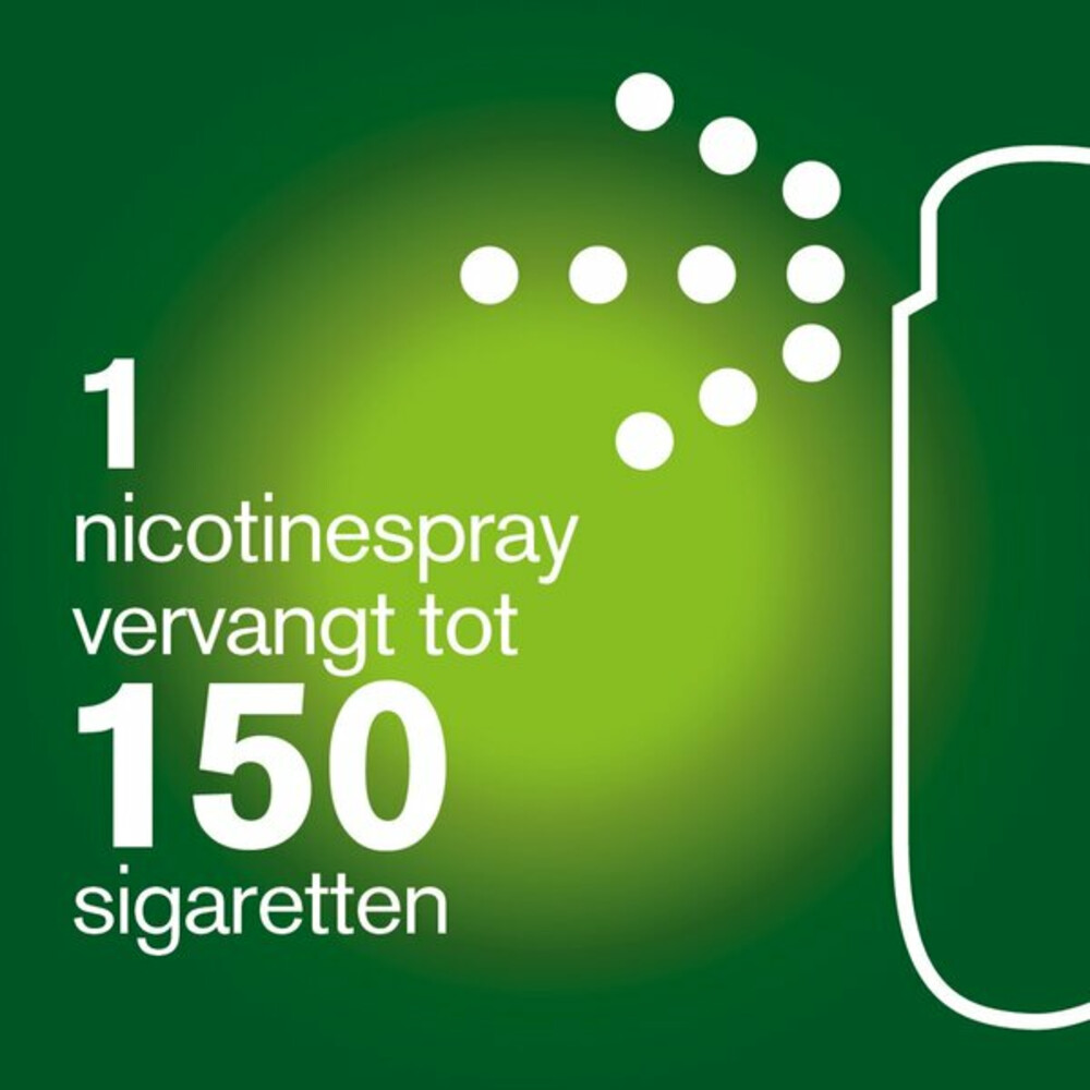 Nicorette Mondspray Fruit & Mint 1mg Duo2 stuks