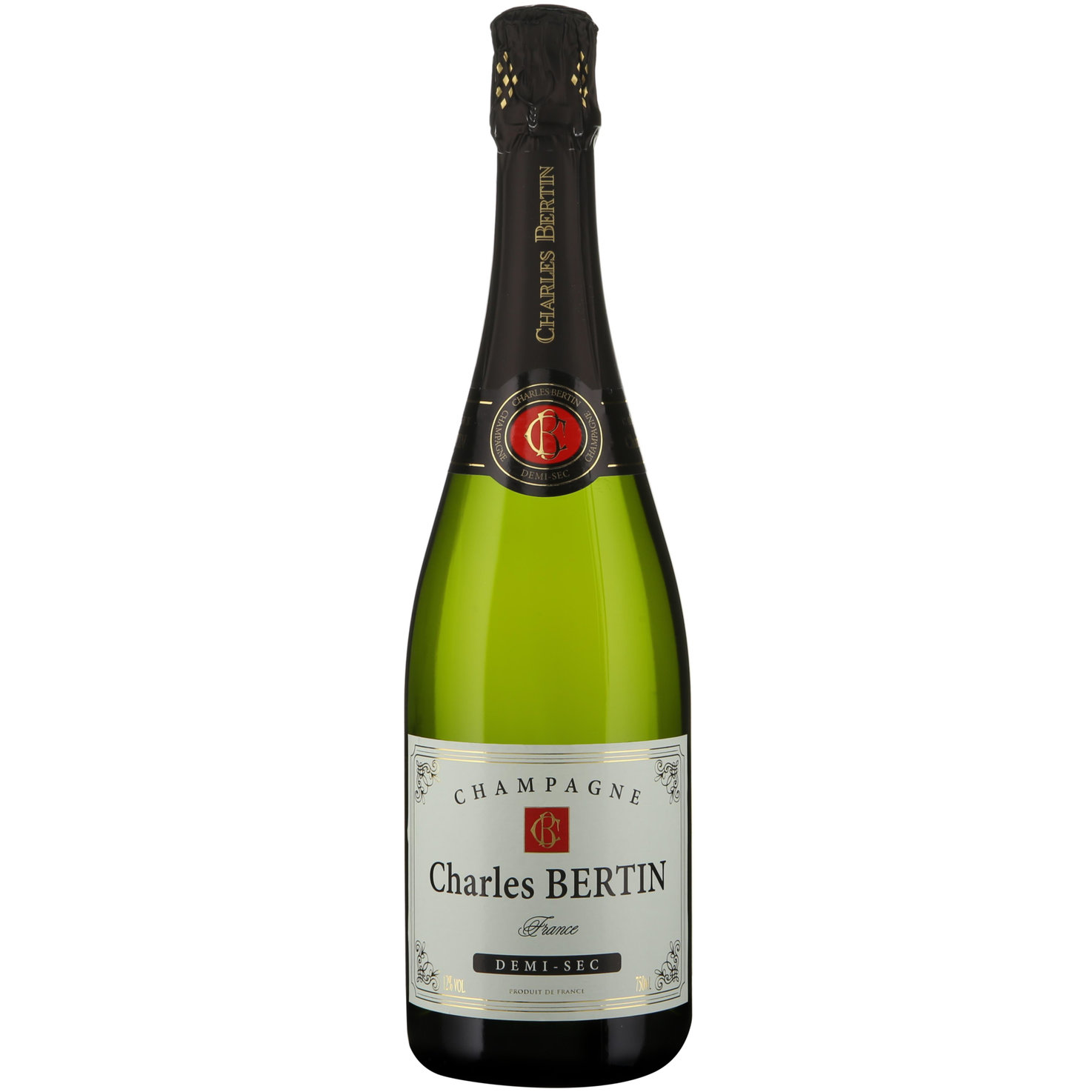 Champagne AOC Charles Bertin, demi-sec -75cl