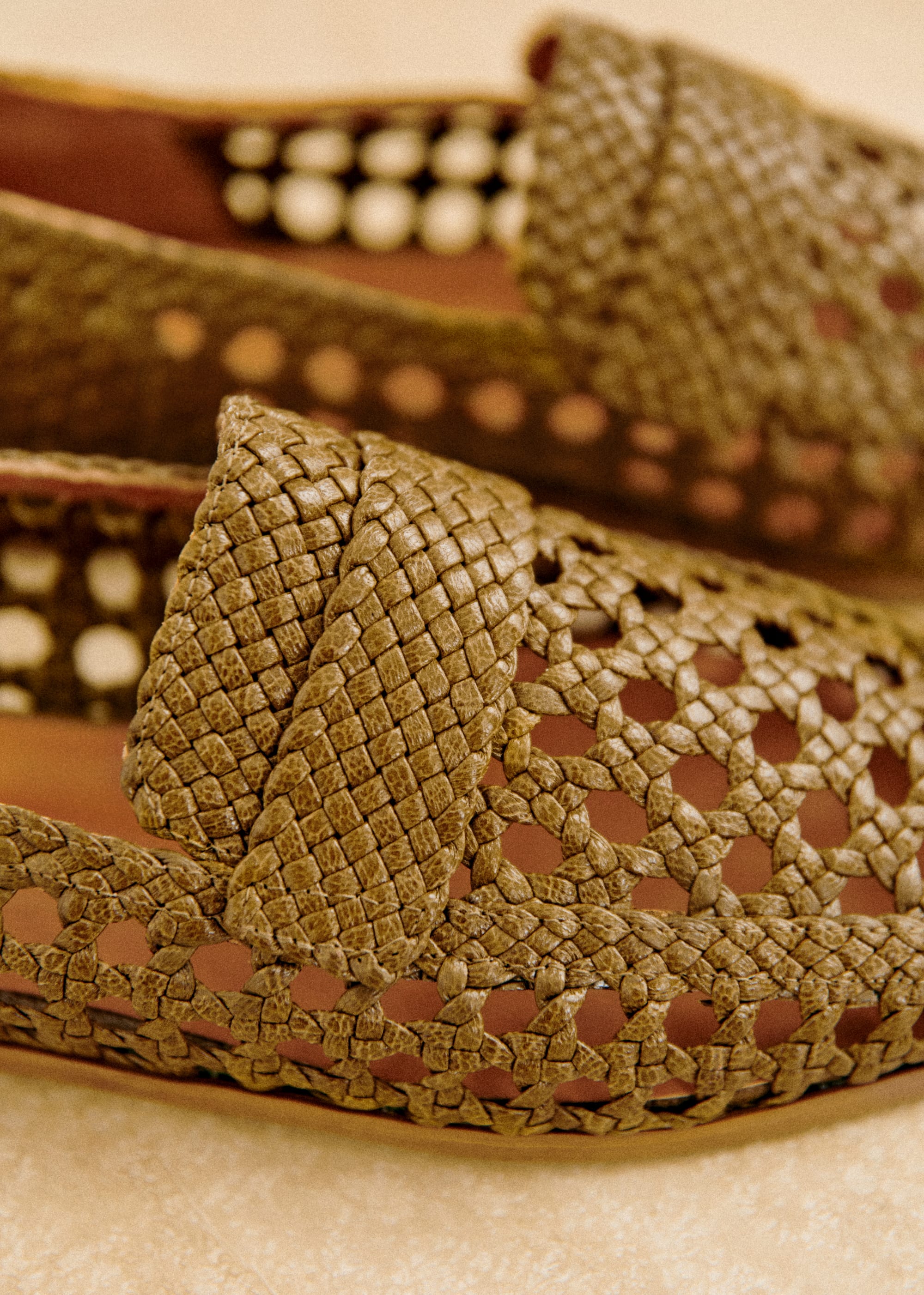 Mocassins Naomi - Kaki Lisse - SOULIERS/SOULIERS Mocassins 5906286
