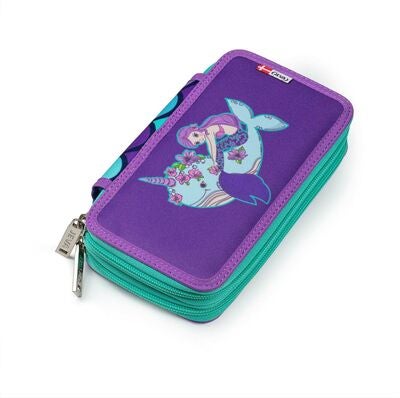 Jeva Two-Zip Pennal, Rainbow Mermaid