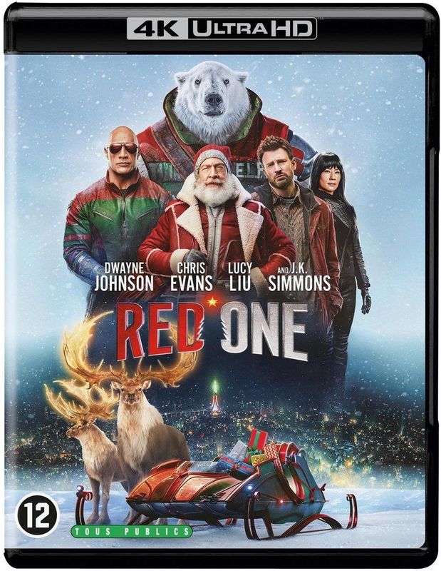 Red One - 4K Ultra HD Blu-ray - Actiefilm - Kerst - Engelstalig
