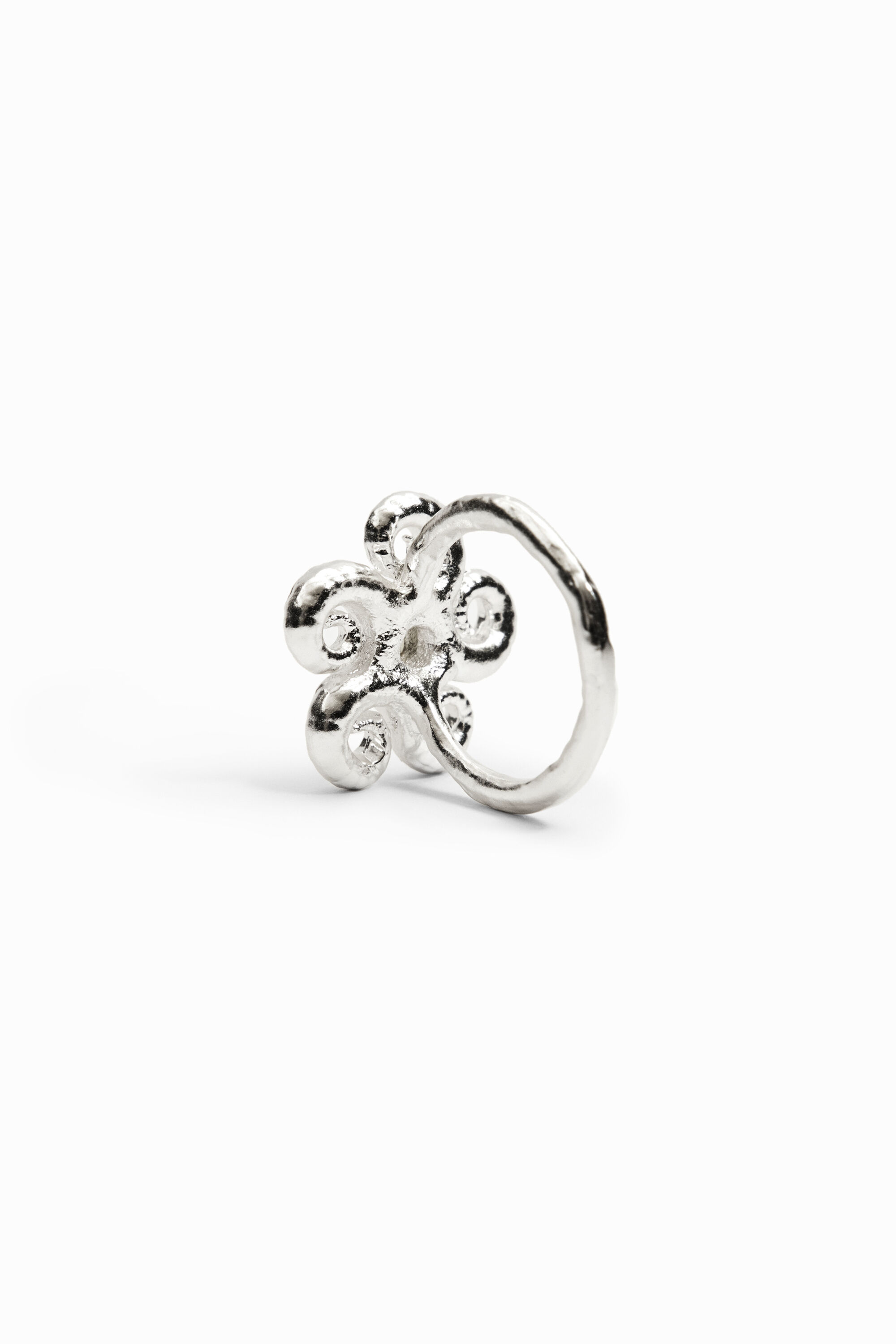 Bague étoile plaquée argent Zalio