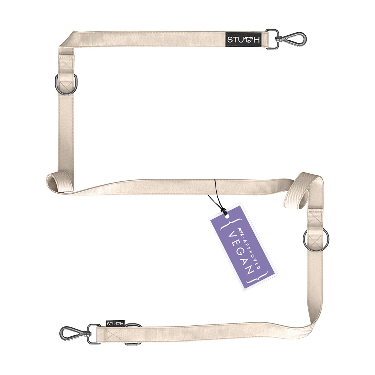 STUCH Hundeleine Führleine Beige S