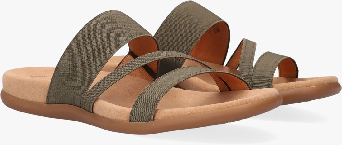 groene gabor slippers 702