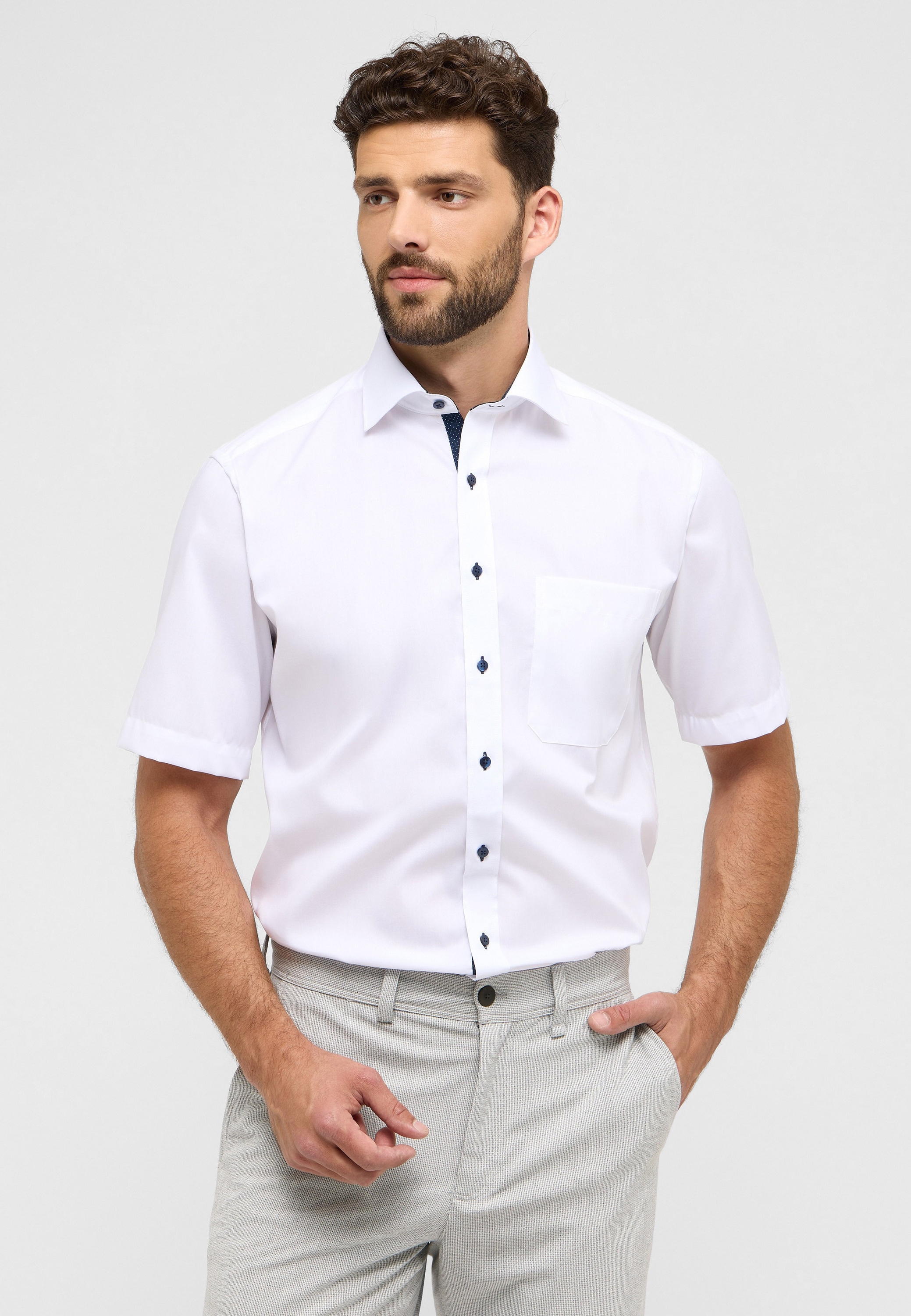 Eterna Kurzarmhemd »COMFORT FIT«, NON IRON (bügelfrei)