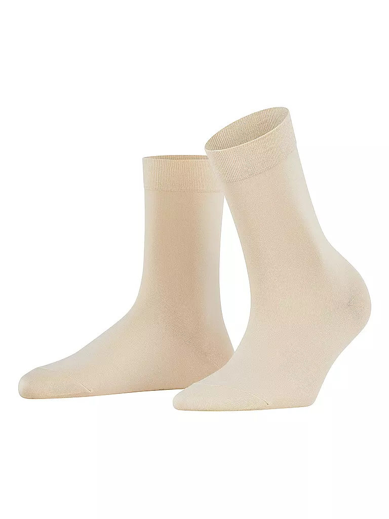 FALKE Socken COTTON TOUCH cream creme