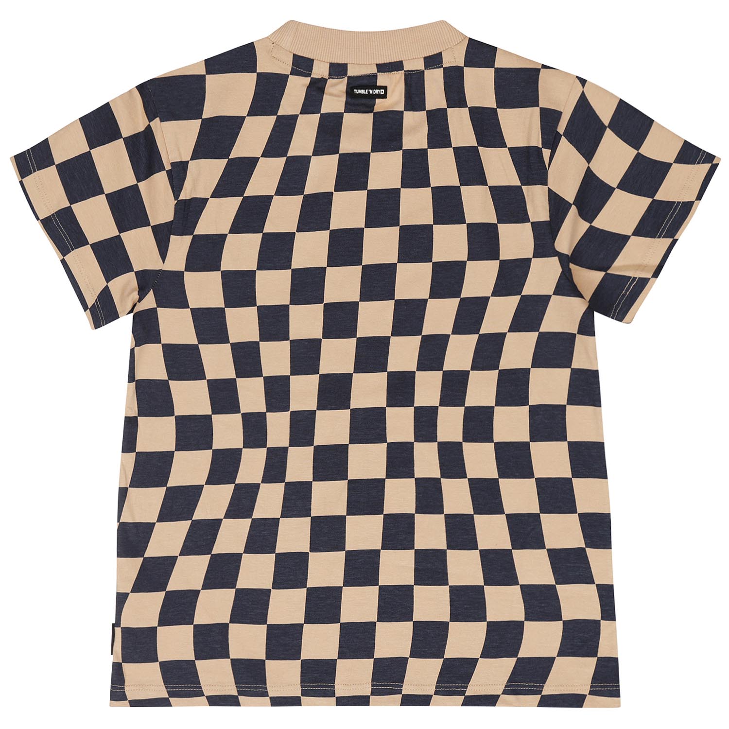 Tumble 'N Dry peuter T-shirt korte mouwen ruit multi