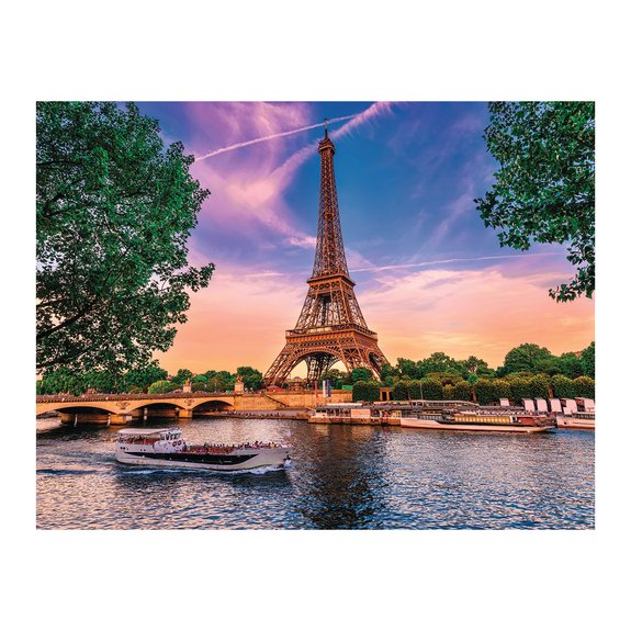 Puzzle 2000 pièces Paris au fil de l'eau
