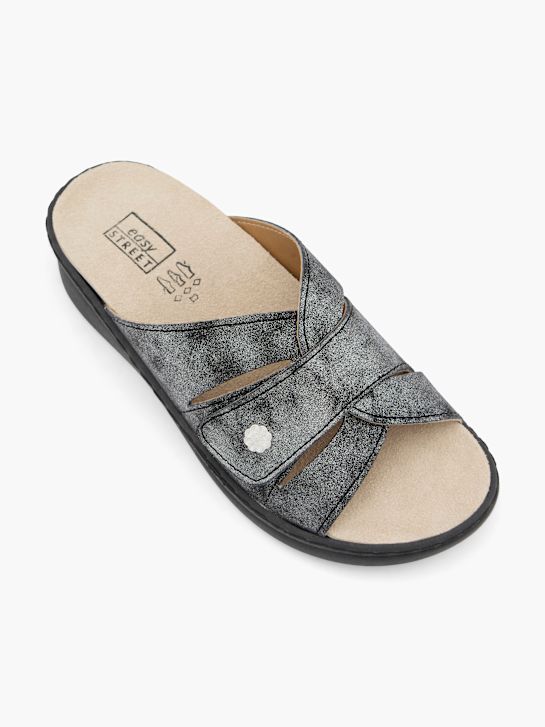 Easy Street Offener Hausschuh Grau