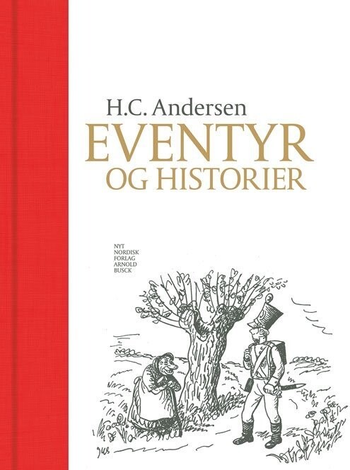 H.C. Andersen Eventyr Og Historier - Rød - H.c. Andersen - Bog