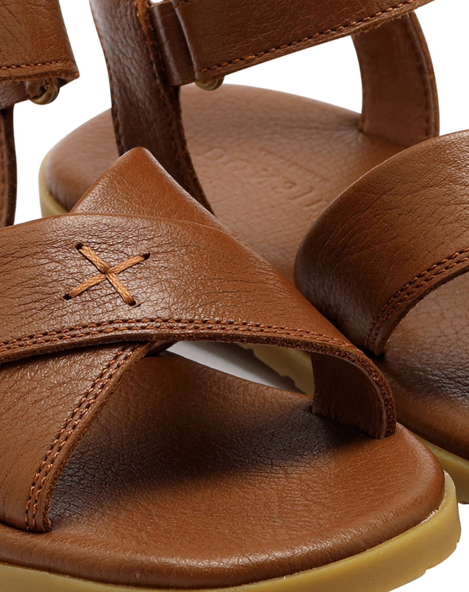 Klett-Sandalen OTIS in cognac