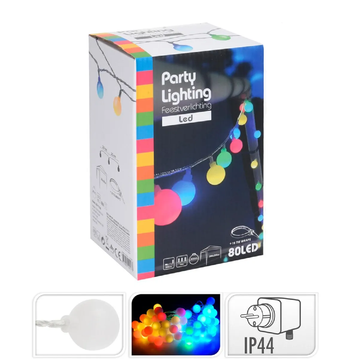 Ledkia Guirlande Extérieure Osip - RGB
