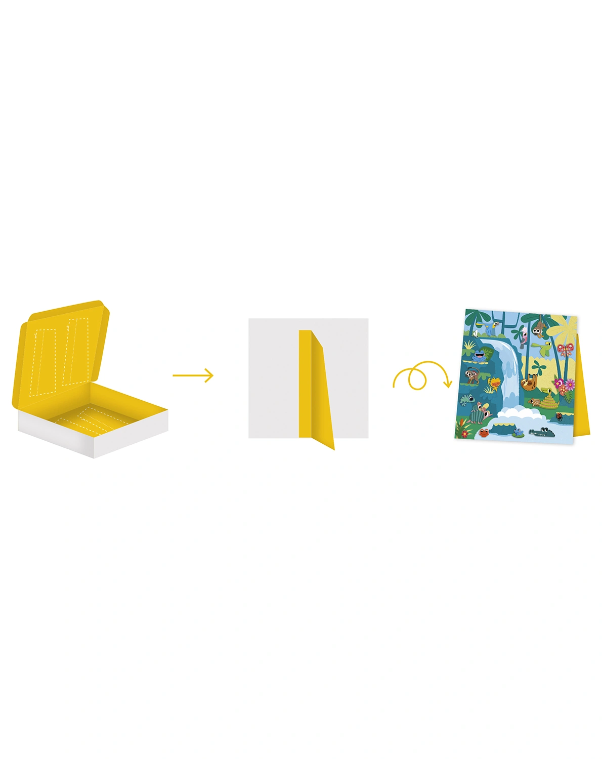 Papierbastel-Set MY ARTS&CRAFTS - STICKER