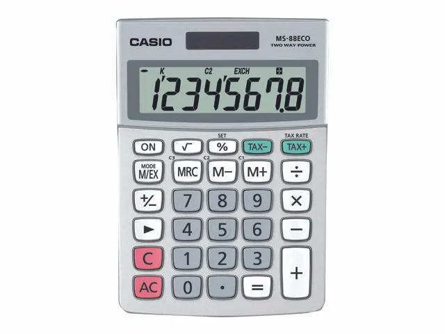 Casio MS-88ECO bordregner