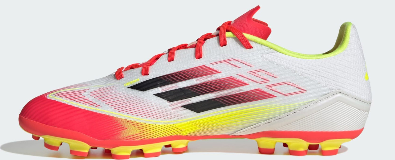 F50 League 2G/3G AG Cloud White/Core Black/Solar Yellow