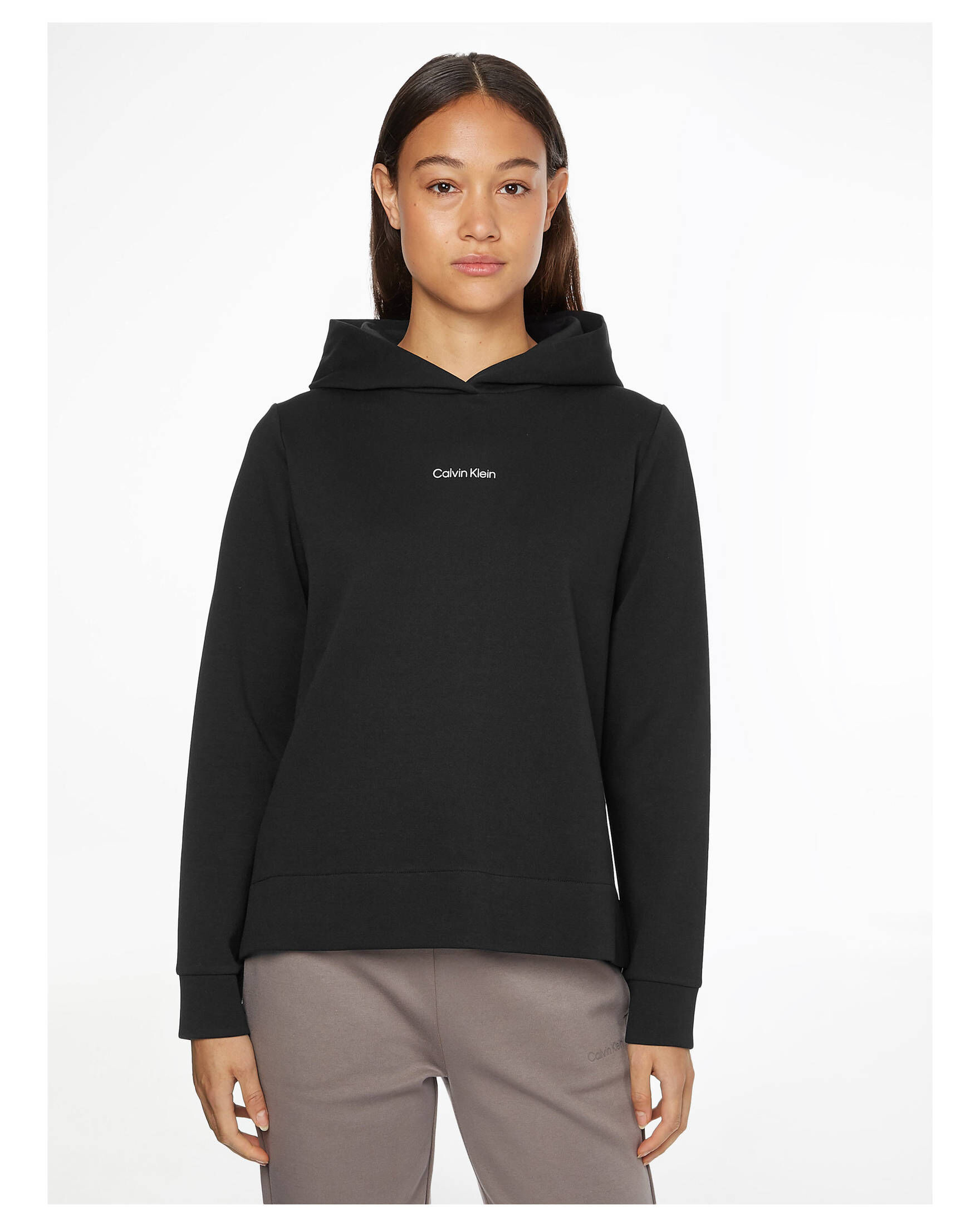 CALVIN KLEIN| Damen Hoodie MICRO LOGO ESSENTIAL HOODIE