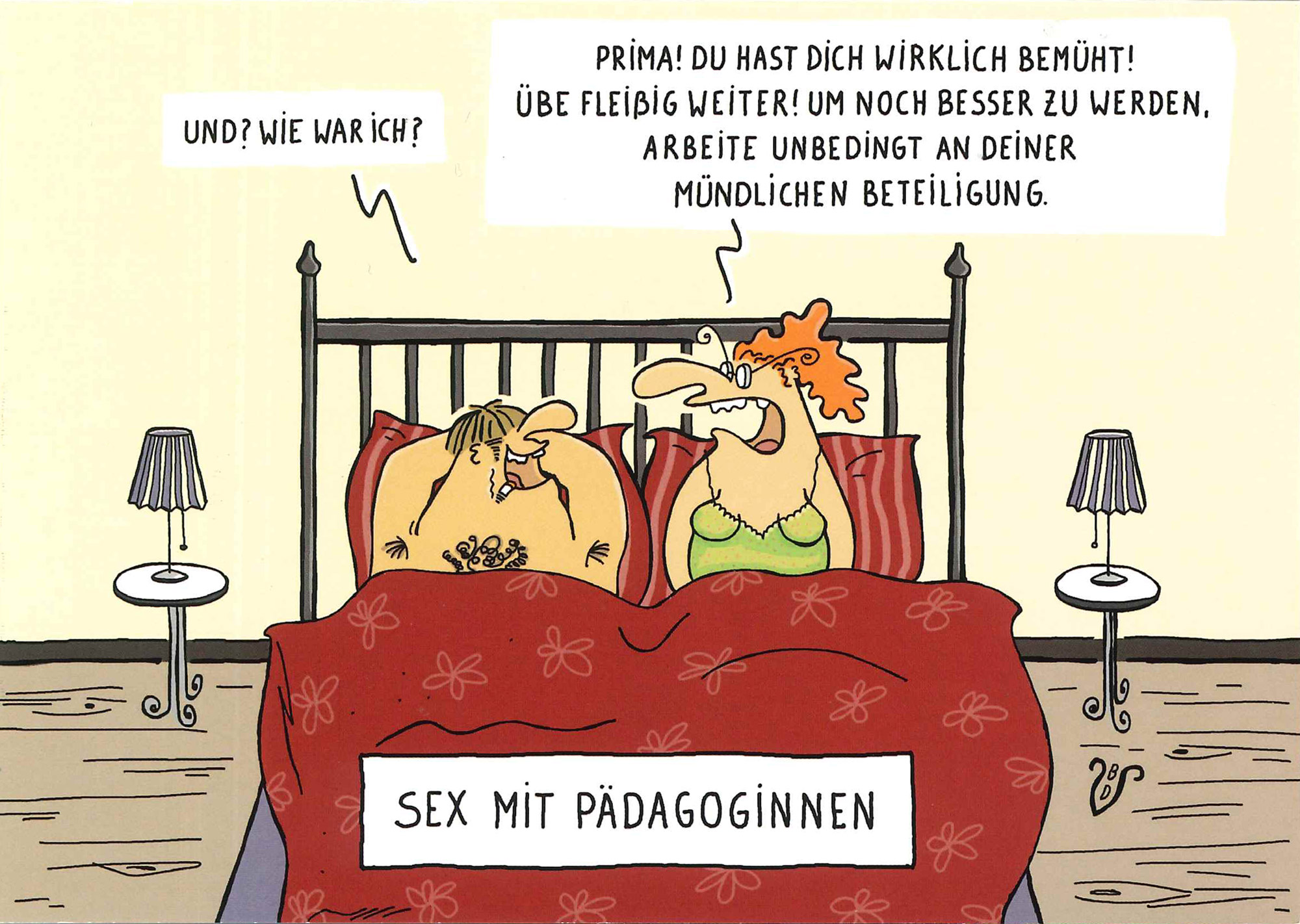 Postkarte 'Sex mit Pädagoginnen' günstig bestellen
