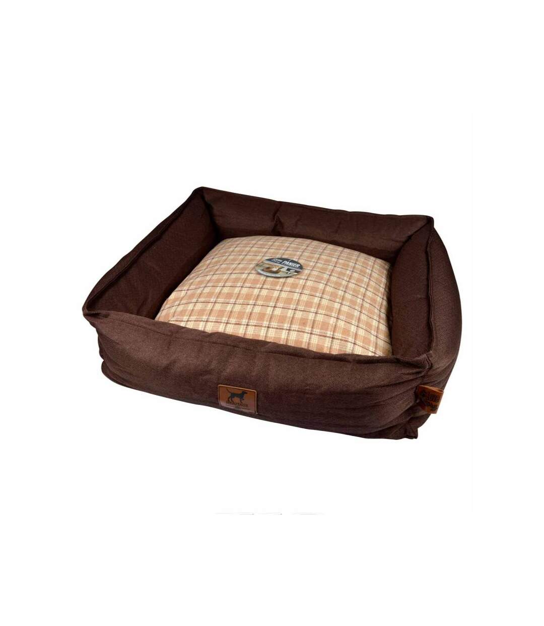 Paris Prix - Panier Pour Chien & Chat héritage 65cm Noisette