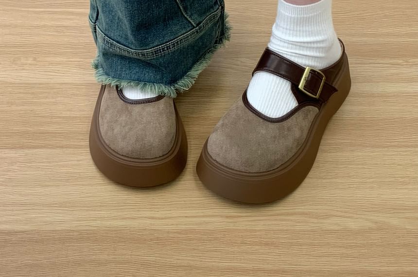 DURAC - Kunstleren Mary Jane-schoenen