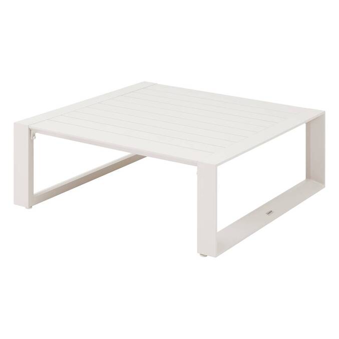 Table basse de jardin carrée ALLURE Avoine