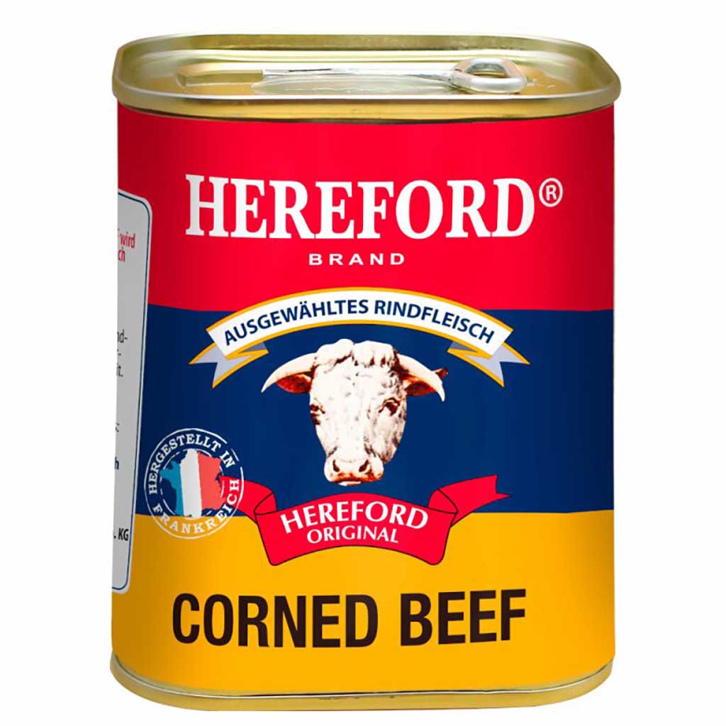 Hereford Corned Beef 200g MHD:15.2.28