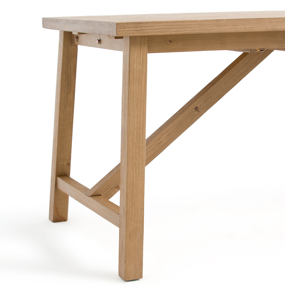 LA REDOUTE INTERIEURS<br>Mesa com extensões 6/8 pessoas em pinho maciço, Cinto
