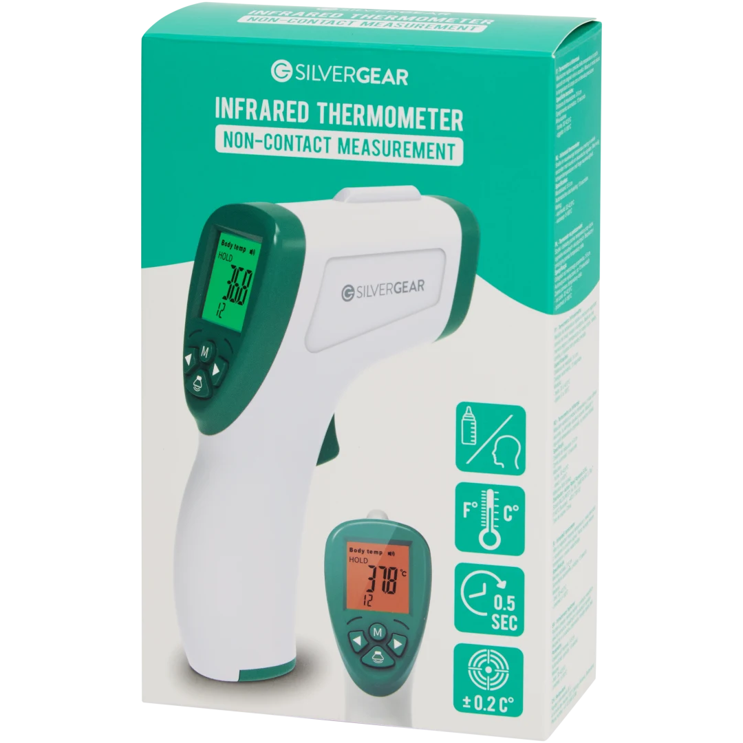 Silvergear infrarood-thermometer Voorhoofd-thermometer