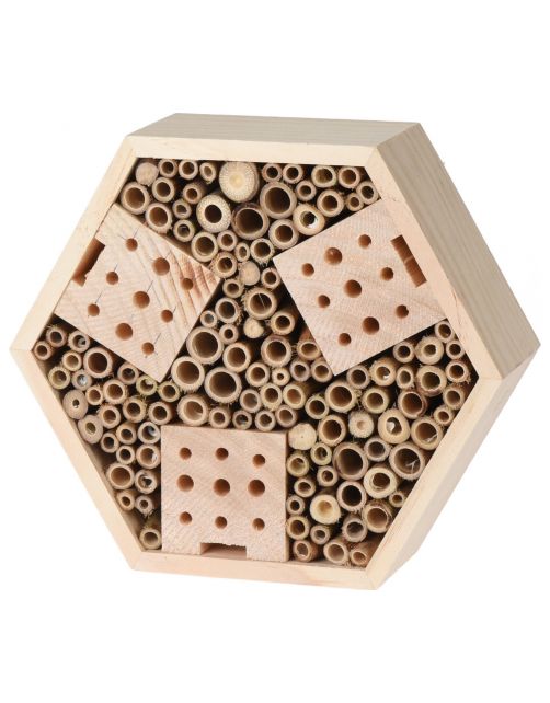 Homestyle Insectenhotel Hexagon - Nestkast - 23x7x20 cm S