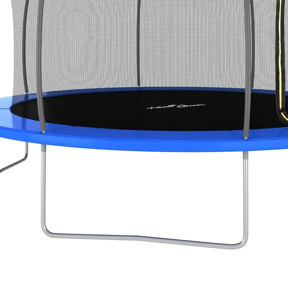 vidaXL - Trampolineset - Blauw - Ø 460 x 80 cm