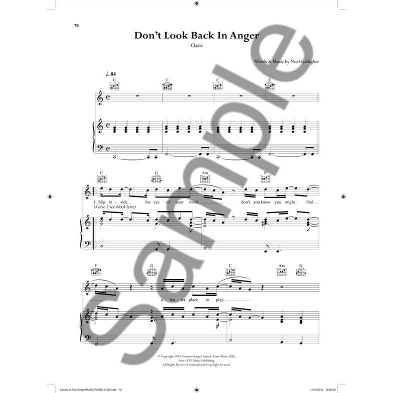 MusicSales - The Library Of Pop Songs