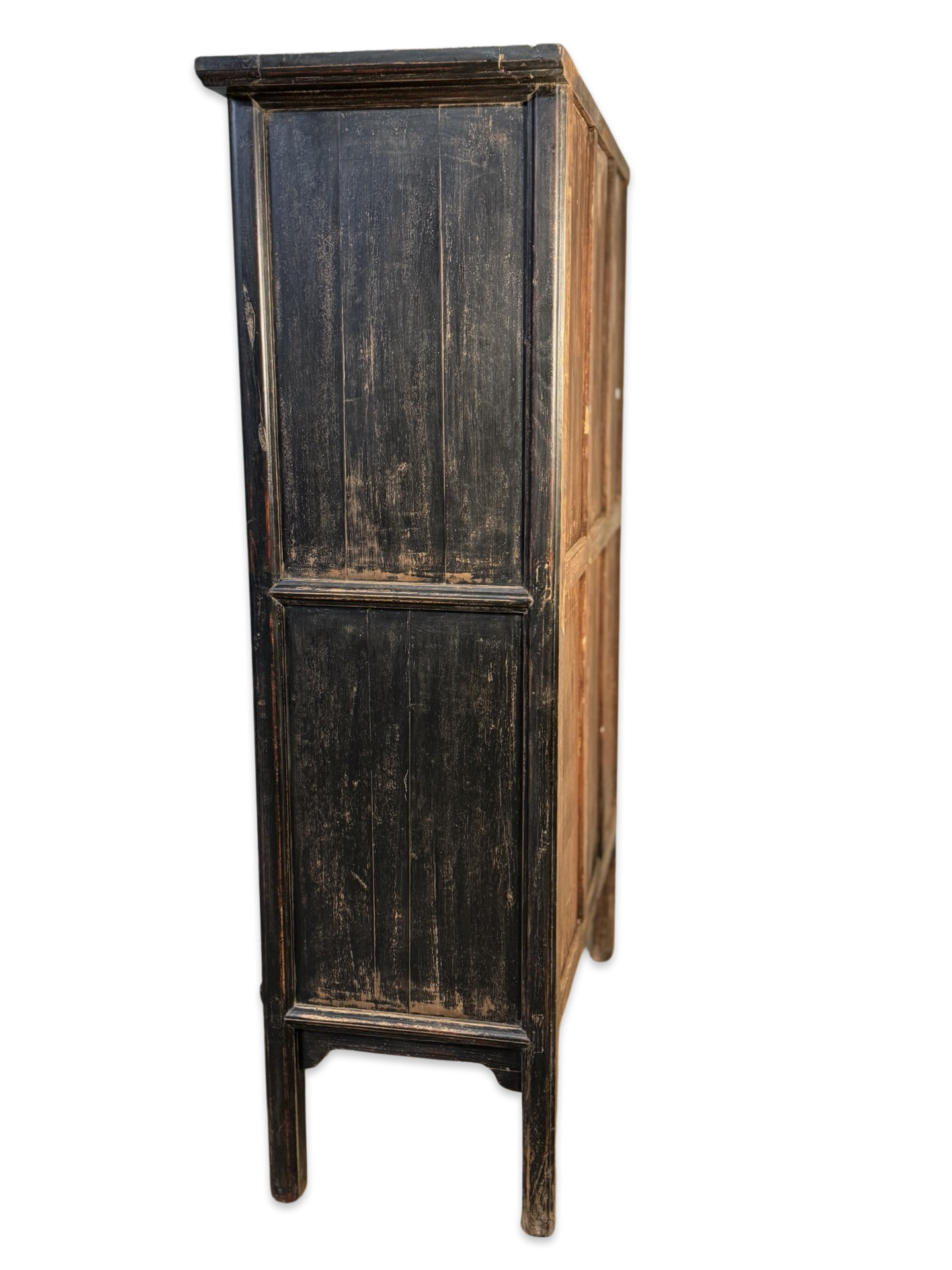 Wandkast zwart 2 deurs Kast 2Dr zwart/f uniek