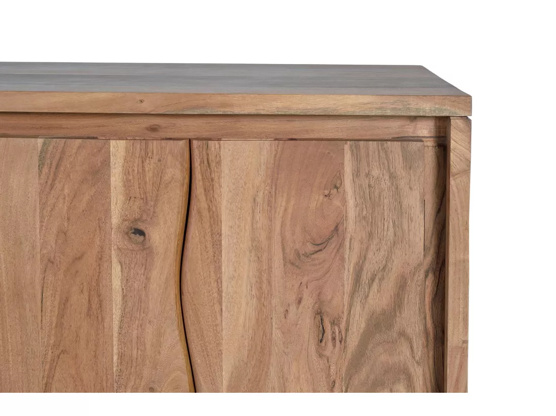 Buffet en bois d'acacia Marrón.Giner y Colomer.82x45x172