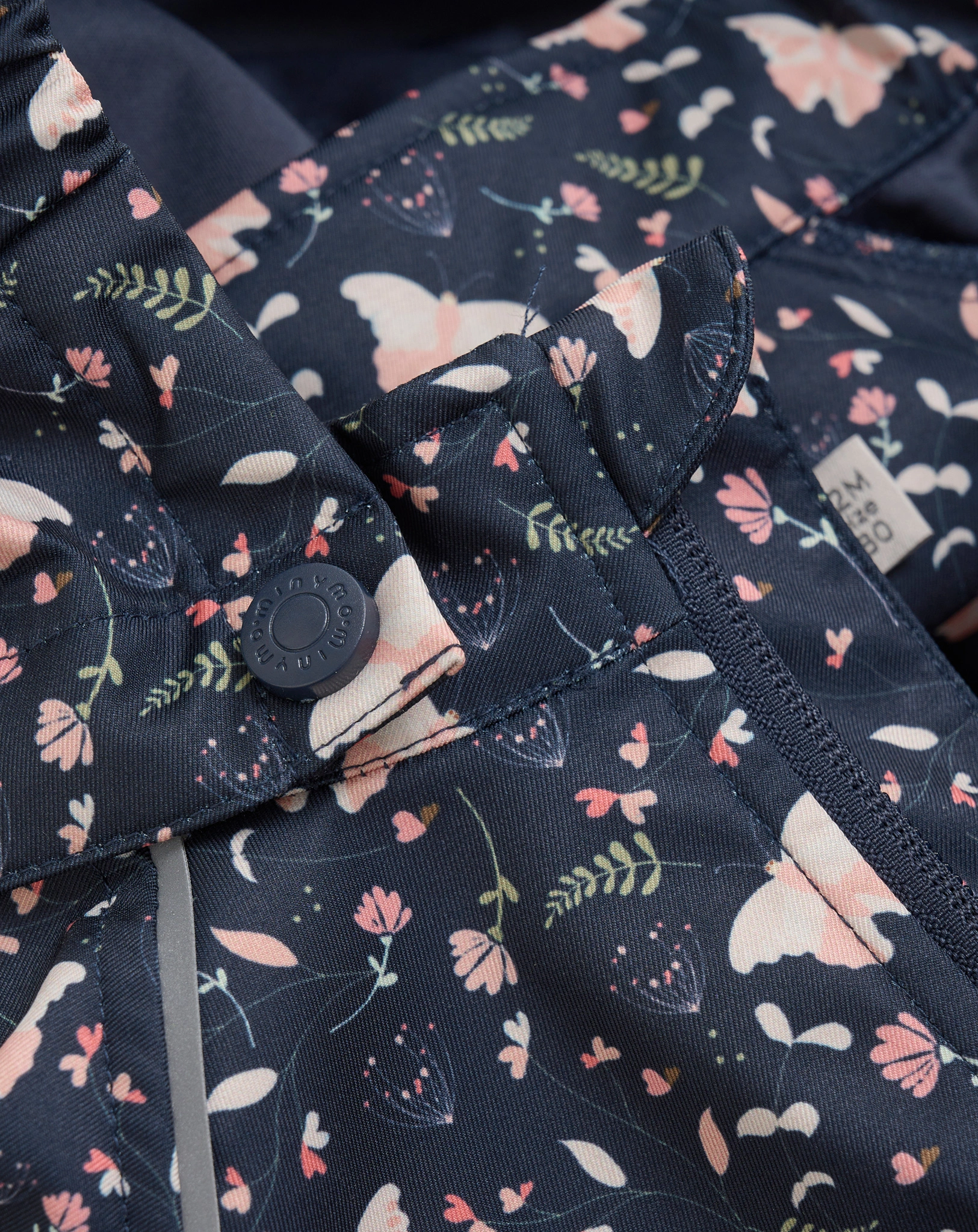Softshelljacke SCHMETTERLINGE AOP in blue nights