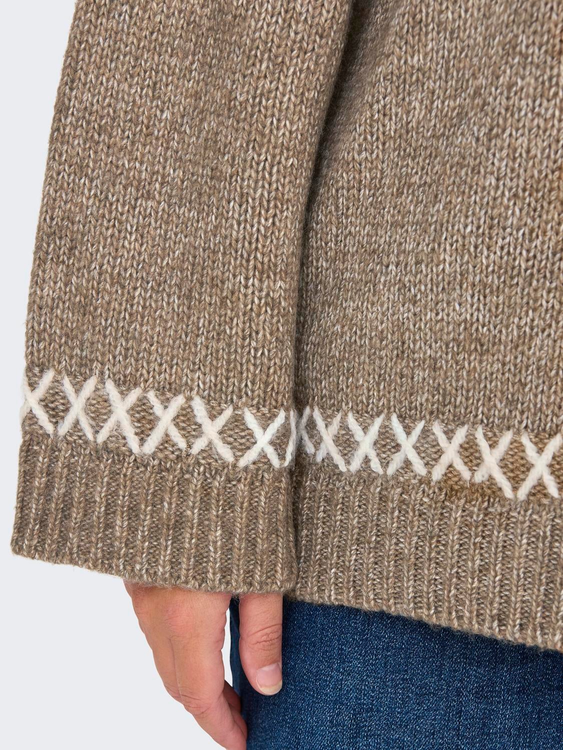 CARAMANDA Strickpullover Malt Ball
