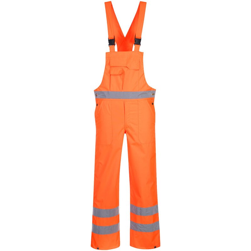 Portwest S388 Cotte à bretelles Hi-Vis non doublée