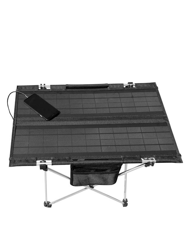 Faltbarer Solar-Campingtisch, 20 W