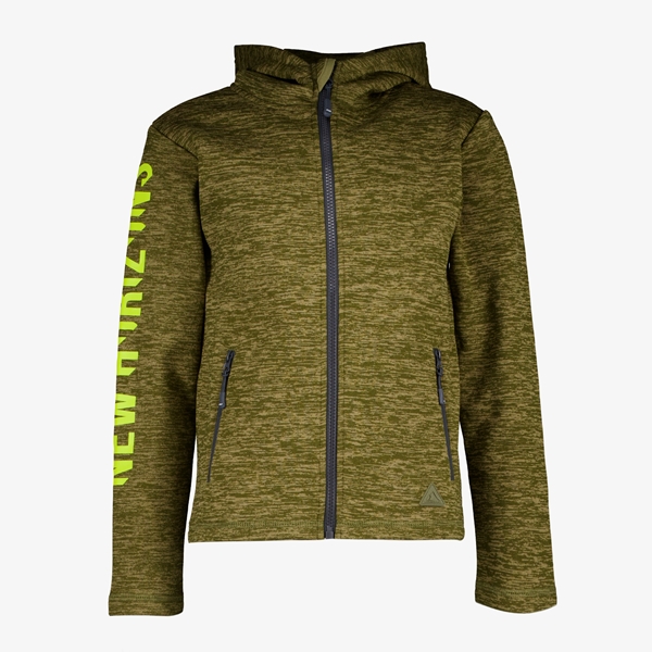 Mountain Peak jongens fleece vest groen