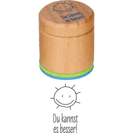 Die Spiegelburg Motivationsstempel - Bunte Geschenke, 1 Stück, 6-fach sortiert