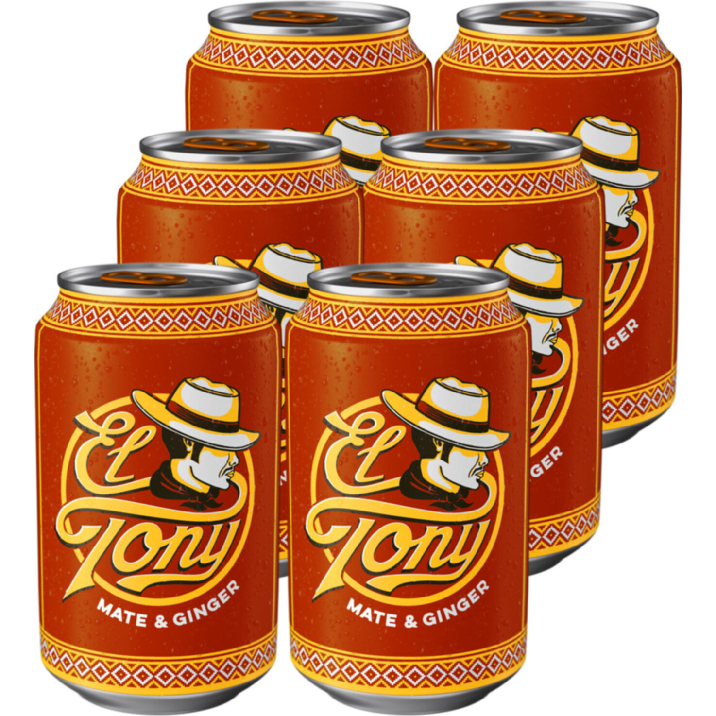 El Tony Mate & Ginger 6x 33cl -6x 33cl