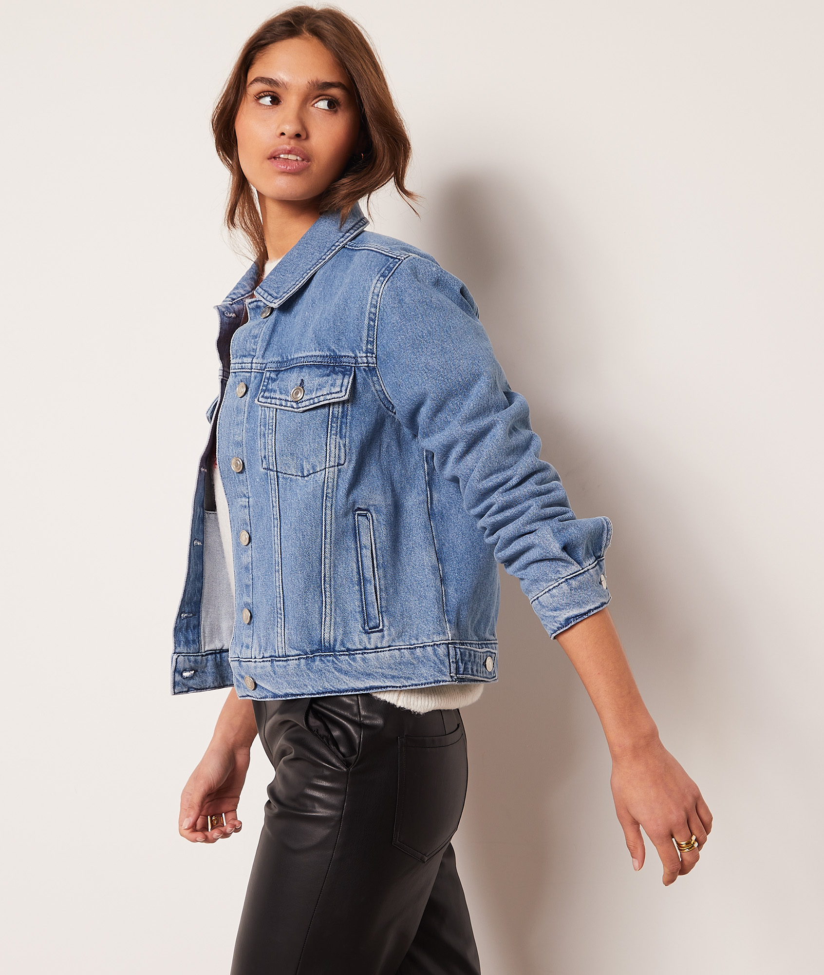 Veste en jean 100% coton