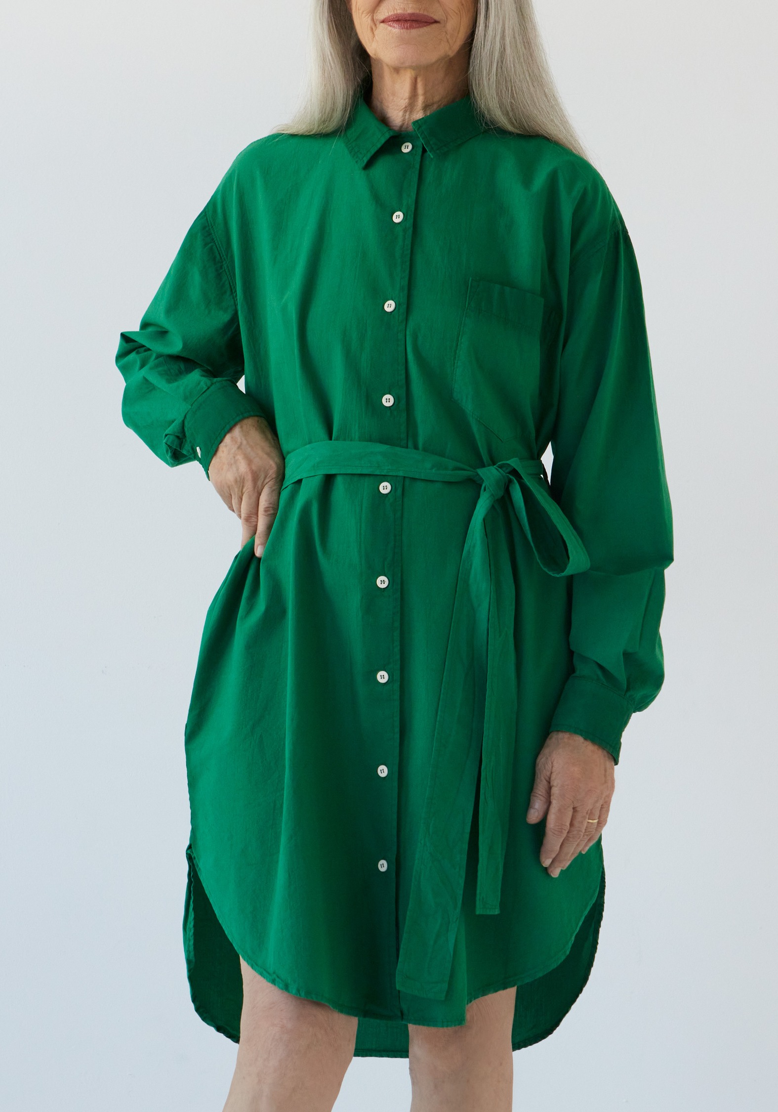 Lavie Hemdkleid Ono Spinach
