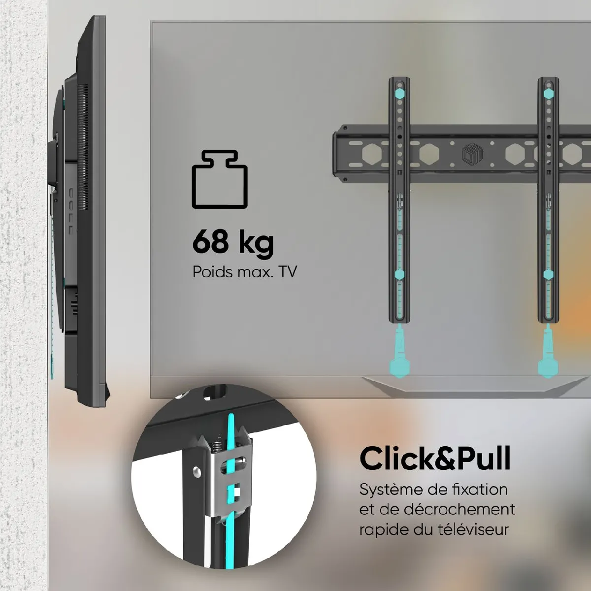 Onkron FM5-B Support mural TV