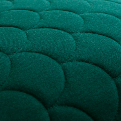 Kussen jersey Fan cadmiumgreen